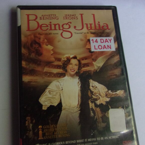 BEING JULIA MOVIE DVD ANNETTE BENING - Picture 1 of 2